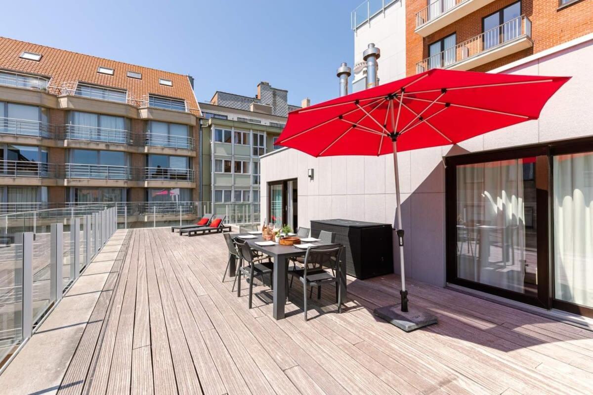 Huswell - Sunny Apartment In Knokke-Heist With Big Terrace Εξωτερικό φωτογραφία