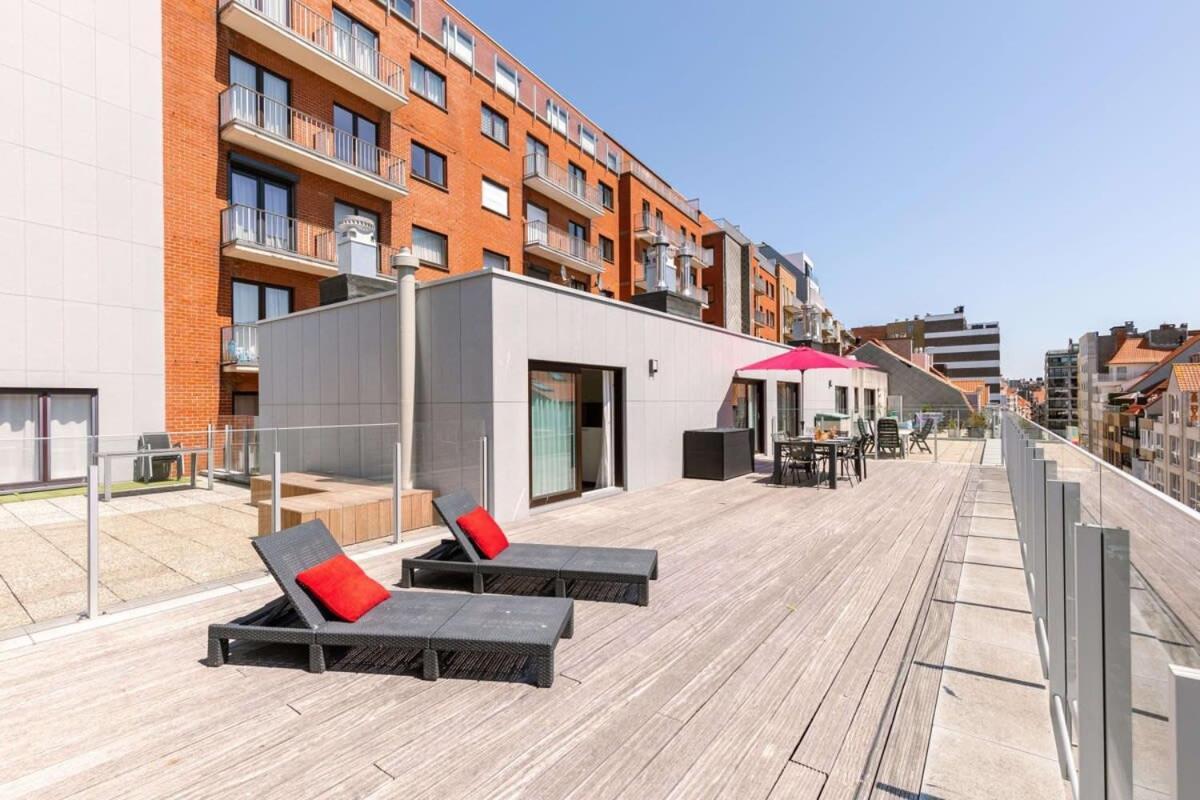 Huswell - Sunny Apartment In Knokke-Heist With Big Terrace Εξωτερικό φωτογραφία