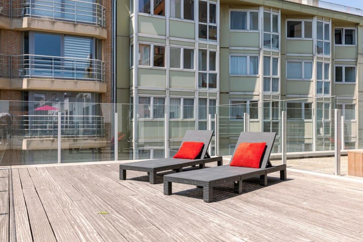 Huswell - Sunny Apartment In Knokke-Heist With Big Terrace Εξωτερικό φωτογραφία